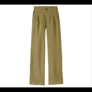 Athleta Cabo Linen wide-leg pants